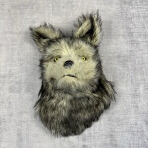 Wolf Mask Mens Werewolf Furry Elope Moving Mouth Halloween Prop Overhead Costume